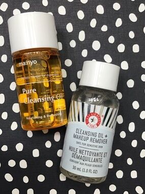 Cleansing Oil Duo - ma:nyo + First Aid Beauty